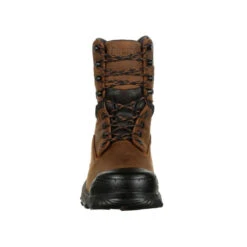 'Rocky' Men's 8" XO TOE EH WP Comp Toe - Brown -Outland Style Shop RKK0252 front 1024x1024@2x