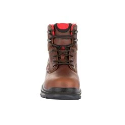 'Rocky' Men's 6" Rams Horn WP Comp Toe - Dark Brown -Outland Style Shop RKK0257 front 1024x1024@2x