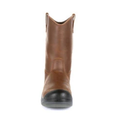 'Rocky' Men's 11" Worksmart Int. Met Guard EH WP Comp Toe - Brown -Outland Style Shop RKK0264 front 1024x1024@2x