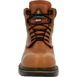 'Rocky' Men's 6" IronClad EH WP Steel Toe - Brown 10 'Rocky' Men's 6" IronClad EH WP Steel Toe - Brown -Outland Style Shop RKK0330 front 1024x1024@2x