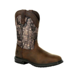 'Rocky' Men's 11" Worksmart 400G WP Western Soft Toe - Realtree Timber -Outland Style Shop RKW0326 1024x1024@2x