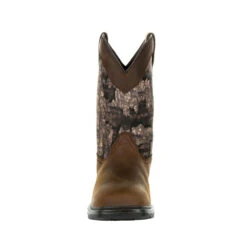 'Rocky' Men's 11" Worksmart 400G WP Western Soft Toe - Realtree Timber -Outland Style Shop RKW0326 front 1024x1024@2x