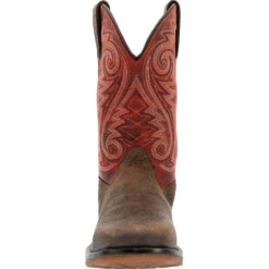 'Rocky' Men's 11" Worksmart EH WP Comp Toe - Dark Brown -Outland Style Shop RKW0385 front 1024x1024@2x