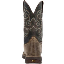 'Rocky' Men's 11" Legacy 32 EH WP Western Square Toe - Brown -Outland Style Shop RKW0389 back 1024x1024@2x