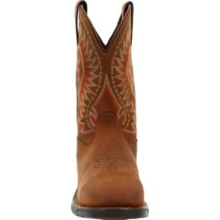 'Rocky' Men's 11" Rugged Trail EH WP Western Square Toe - Brown 10 'Rocky' Men's 11" Rugged Trail EH WP Western Square Toe - Brown -Outland Style Shop Rocky Rugged Trail 11 waterproof western work boot RKW0370 2 1024x1024@2x