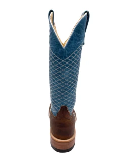 'Anderson Bean' Men's 13" Western Square Toe - Bison / Blue Lava -Outland Style Shop S11165 1024x1024@2x