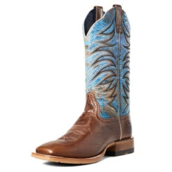 'Ariat' Men's 13" Firecatcher Western Square Toe - Well Brown -Outland Style Shop S21 MNS WEST 10035952 3 4 front 1024x1024@2x