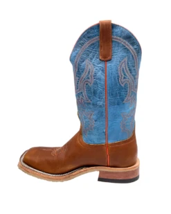 'Anderson Bean' Men's 13" Briar Mad Dog Western Square Toe - Brown / Blue -Outland Style Shop S30002 1024x1024@2x