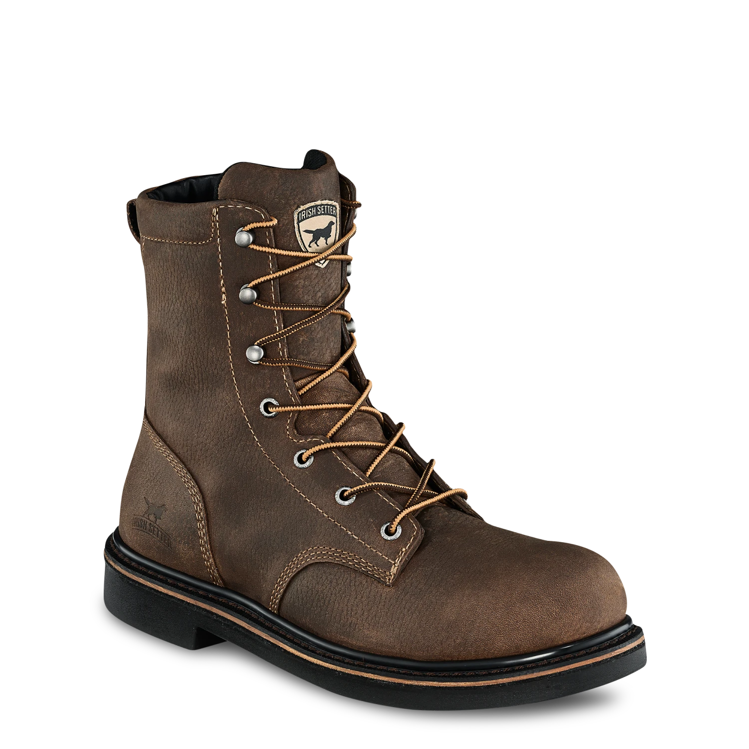 'Irish Setter' Men's 8" Farmington EH Lace Soft Toe - Brown 1 'Irish Setter' Men's 8" Farmington EH Lace Soft Toe - Brown