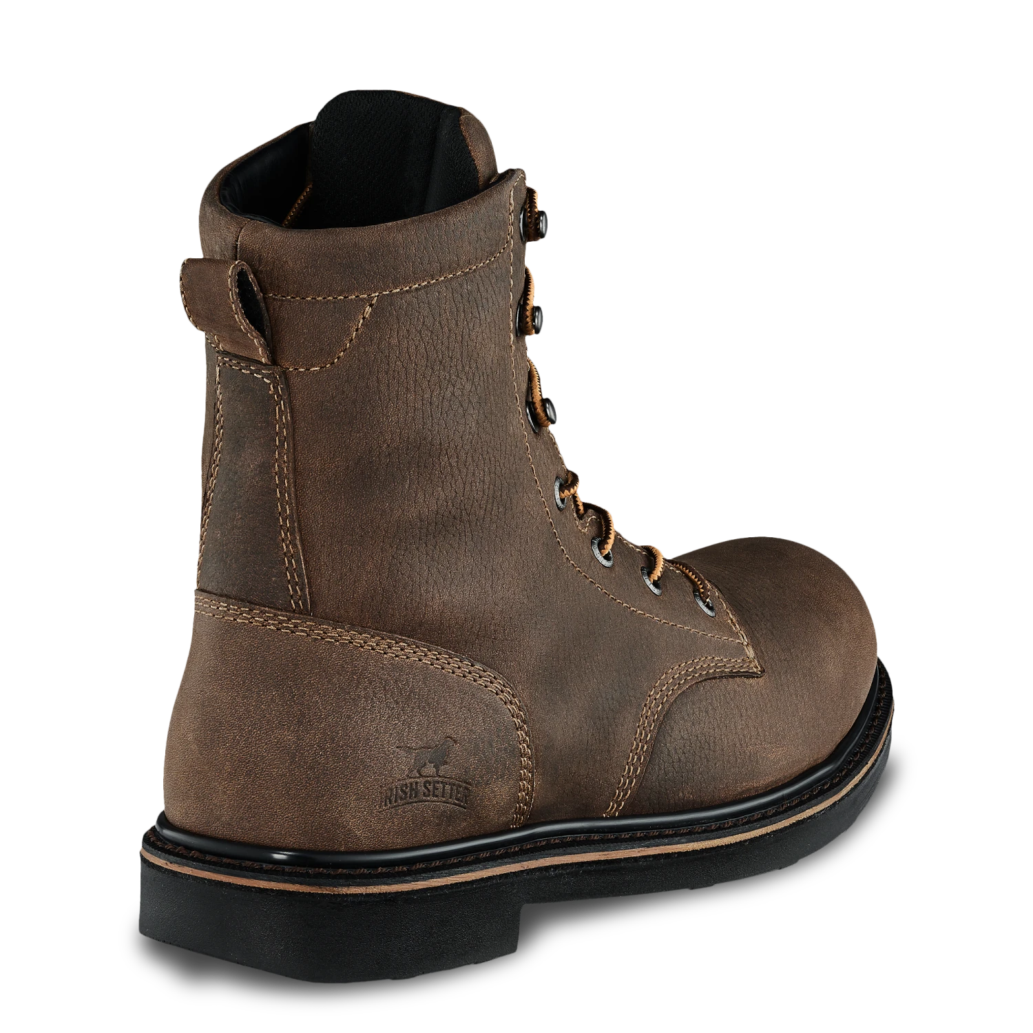 'Irish Setter' Men's 8" Farmington EH Lace Soft Toe - Brown 2 'Irish Setter' Men's 8" Farmington EH Lace Soft Toe - Brown - Image 2