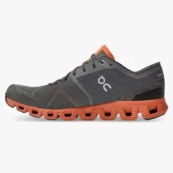'On Running' Men's Cloud X - Rust / Rock -Outland Style Shop cloud x 2 fw21 rust rock m g4 1024x1024@2x