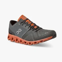 'On Running' Men's Cloud X - Rust / Rock -Outland Style Shop cloud x 2 fw21 rust rock m g6 1024x1024@2x