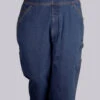 'FiveBrother' Men's 12 Oz. Fleece Lined Bib Overalls - Blue