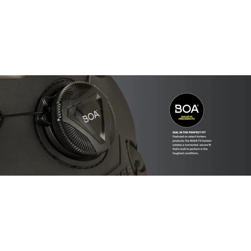 'Korkers' Men's Polar Vortex 1200GR Snow/Ice Trec Soles - Black 7 'Korkers' Men's Polar Vortex 1200GR Snow/Ice Trec Soles - Black - Image 7