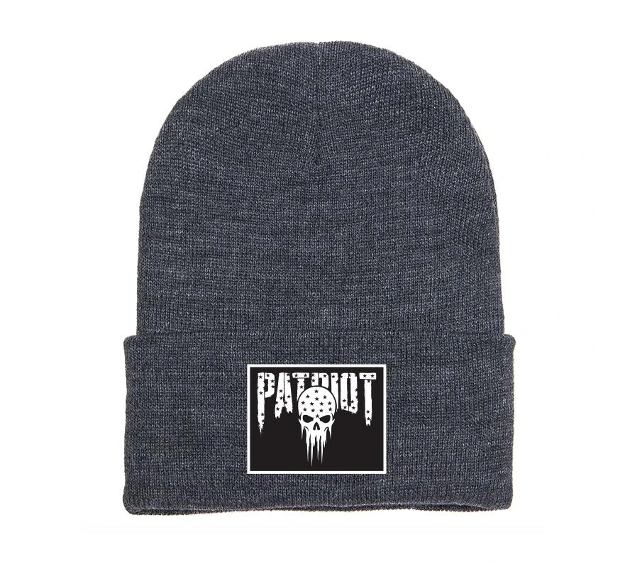 'Howitzer' Men's Patriot Beanie - Charcoal 1 'Howitzer' Men's Patriot Beanie - Charcoal