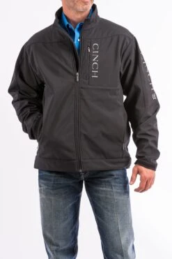 'Cinch' Men's Concealed Carry Bonded Logo Jacket - Black -Outland Style Shop mwj1043014 1024x1024@2x