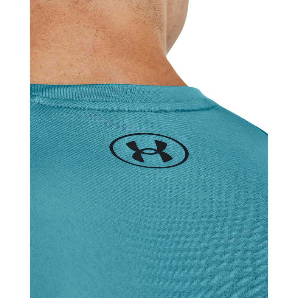 'Under Armour' Men's Tech 2.0 Tee - Glacier Blue 2 'Under Armour' Men's Tech 2.0 Tee - Glacier Blue - Image 2