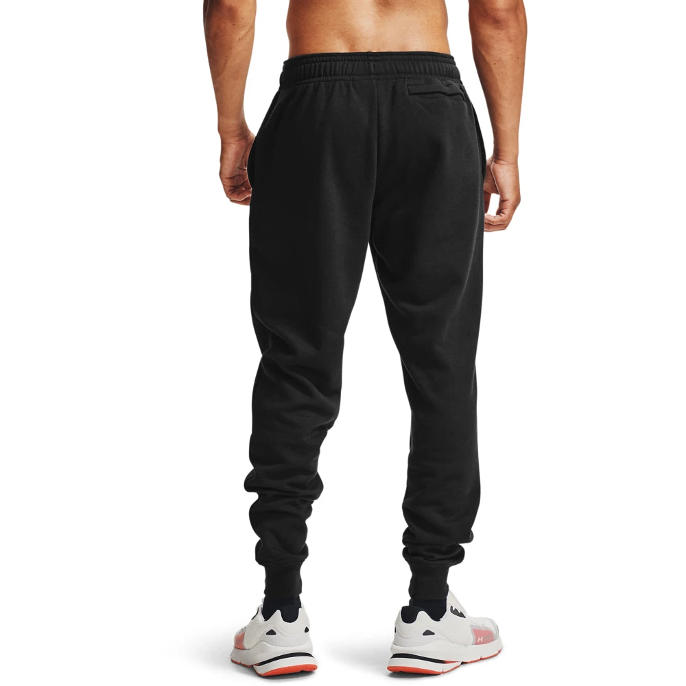'Under Armour' Men's Rival Fleece Joggers - Black 2 'Under Armour' Men's Rival Fleece Joggers - Black - Image 2