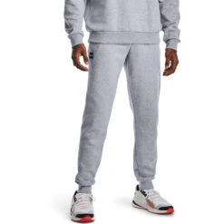 'Under Armour' Men's Rival Fleece Joggers - Mod Grey Light Heather