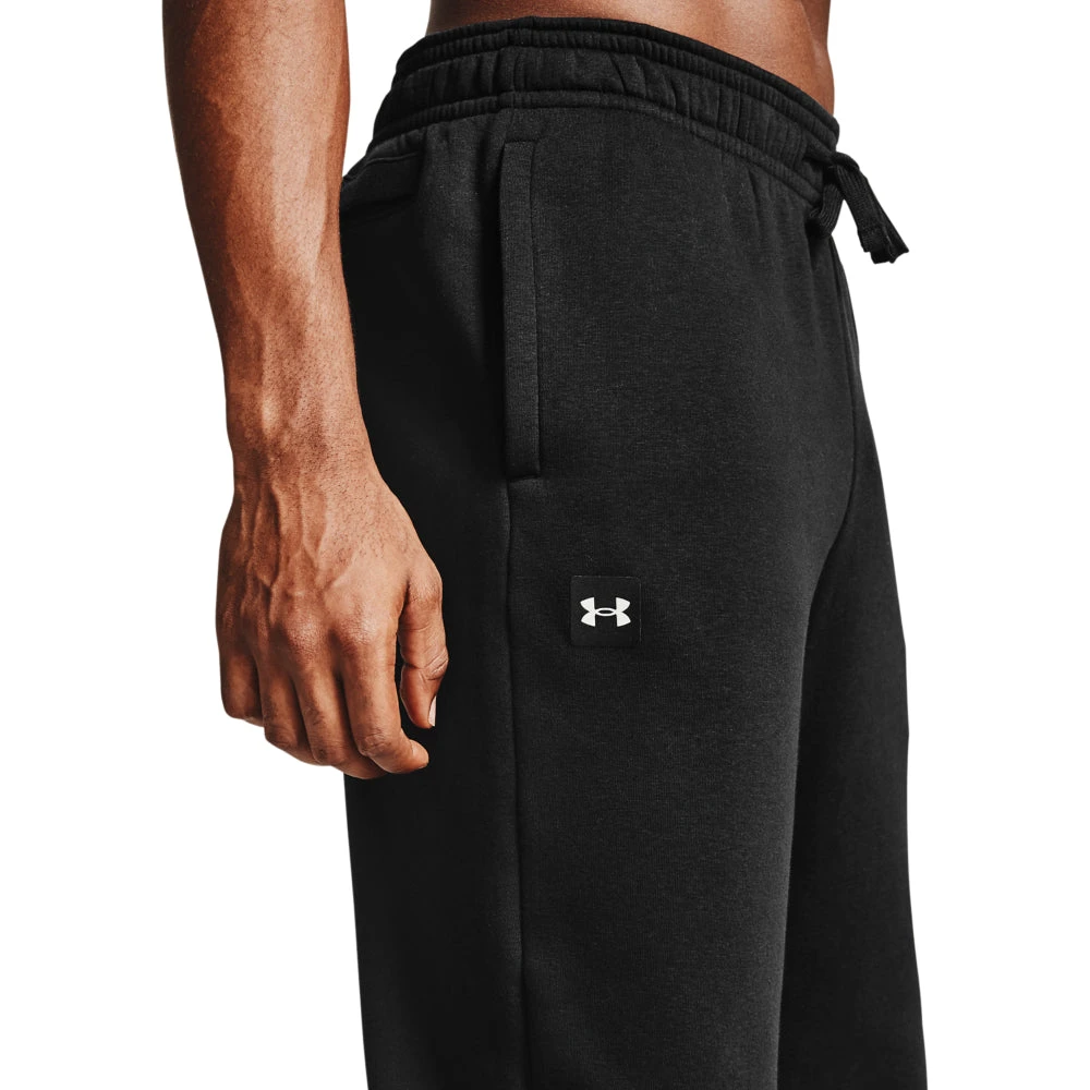 'Under Armour' Men's Rival Fleece Pants - Black 3 'Under Armour' Men's Rival Fleece Pants - Black - Image 3