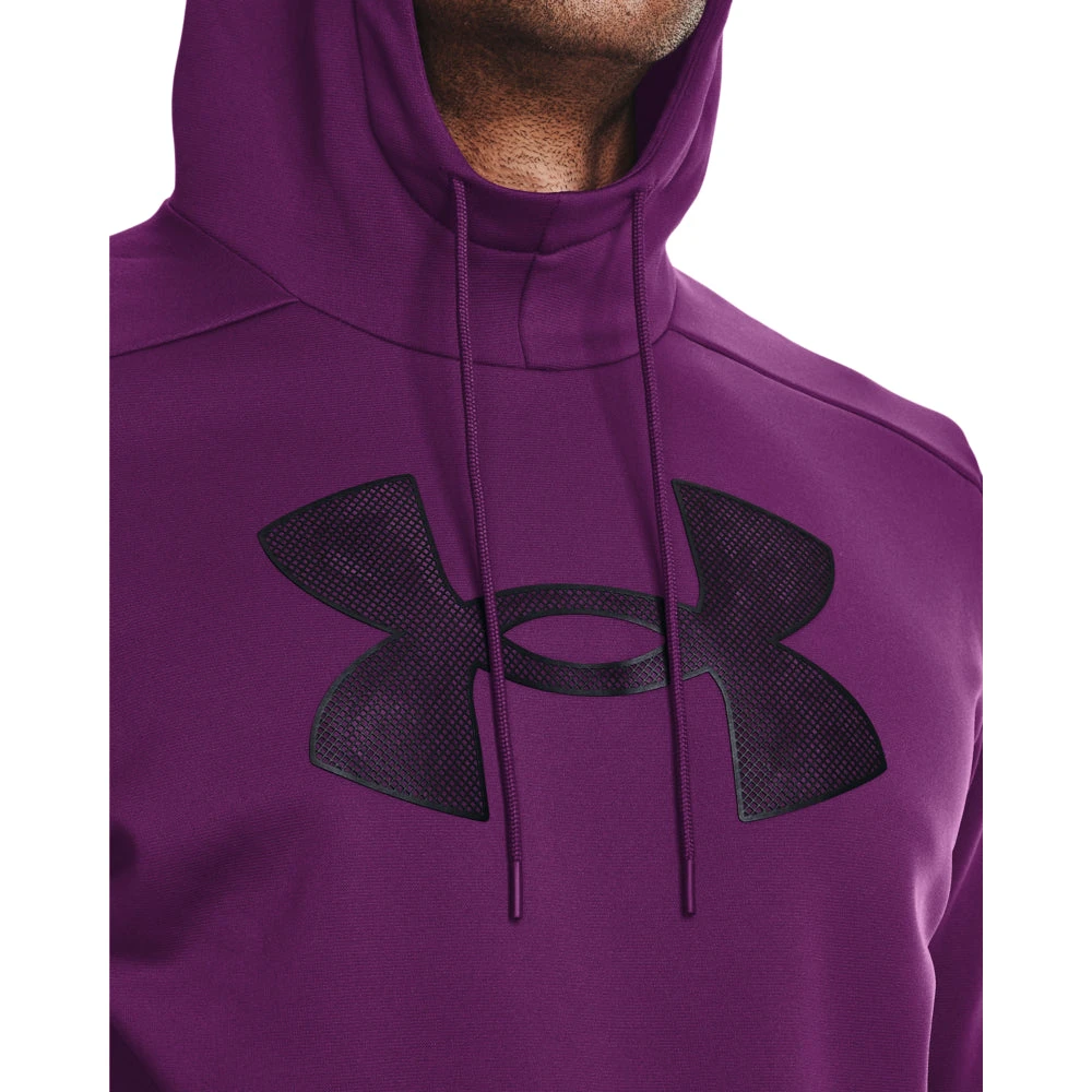 'Under Armour' Men's Fleece® Big Logo Hoodie - Rivalry 2 'Under Armour' Men's Fleece® Big Logo Hoodie - Rivalry - Image 2