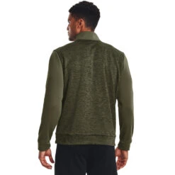 'Under Armour' Men's Fleece Twist 1/4 Zip - Marine OD Green / Black -Outland Style Shop s7.V5 1373359 390 BC 1024x1024@2x